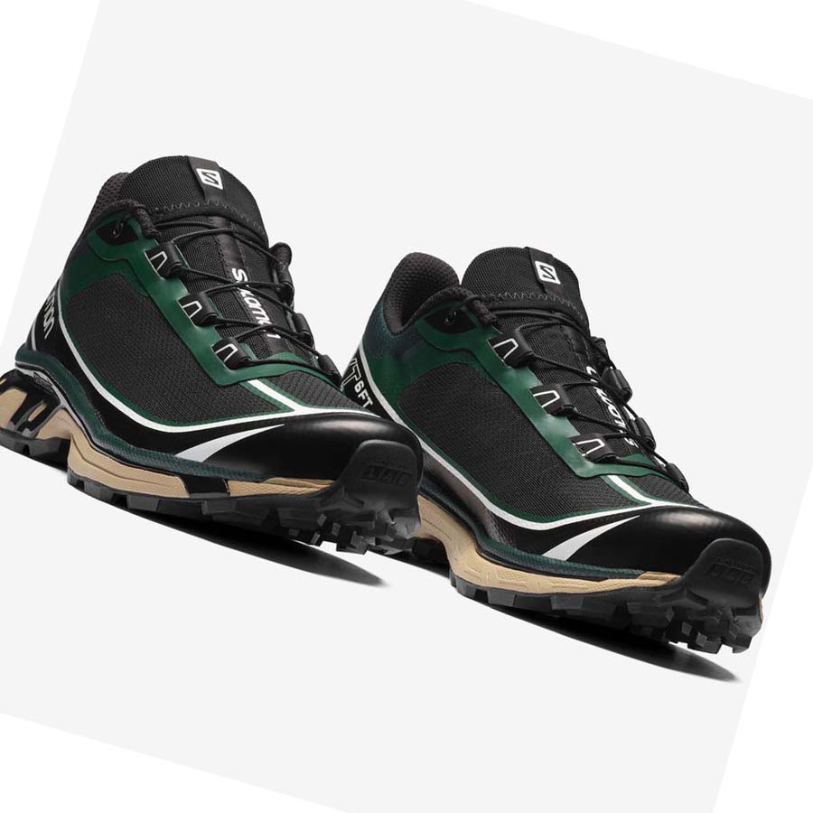 Salomon XT-6 FT Tornacipő Férfi Fekete Olivazöld | HU 2228EBC